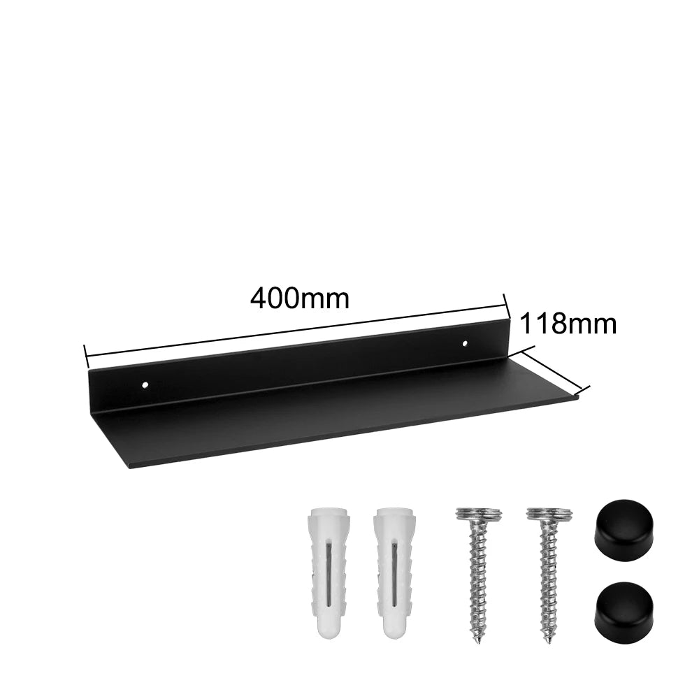 Bathroom Shelves  30-60cm Aluminum Alloy Matte Black Kitchen Wall Shelf Shower Shampoo Storage Rack Bathroom Accessories    Home Decor Supply | Online Retail | ShoreShopper.com