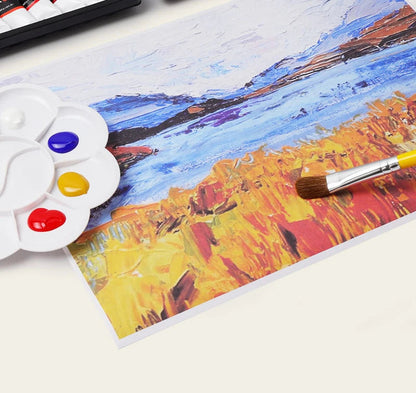 Acrylic Paints Set 12/24 Colors Professional Brush Set 12ml Tubes Artist Drawing Painting Pigment Hand Painted Wall Paint DIY    Home Decor Supply | Online Retail | ShoreShopper.com
