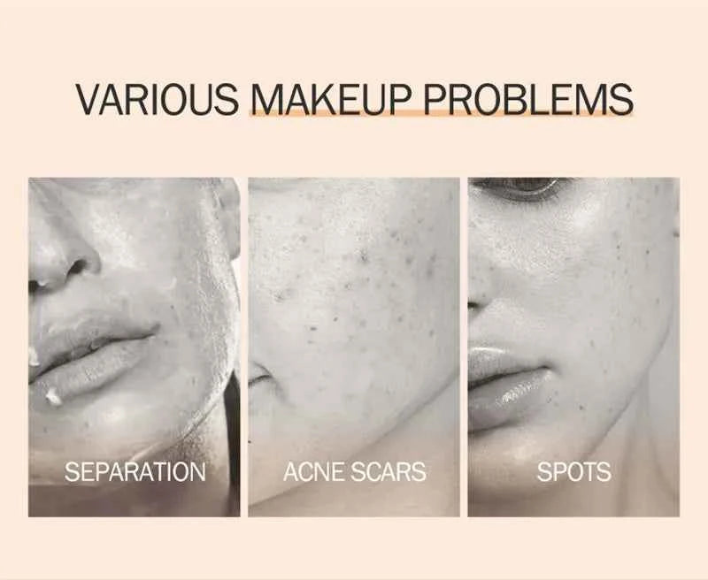 BB Cream Base Makeup Long Lasting Waterproof Brighten Skin Tone Cover Blemishes 30ml Concealer Foundation Liquid Face Makeup