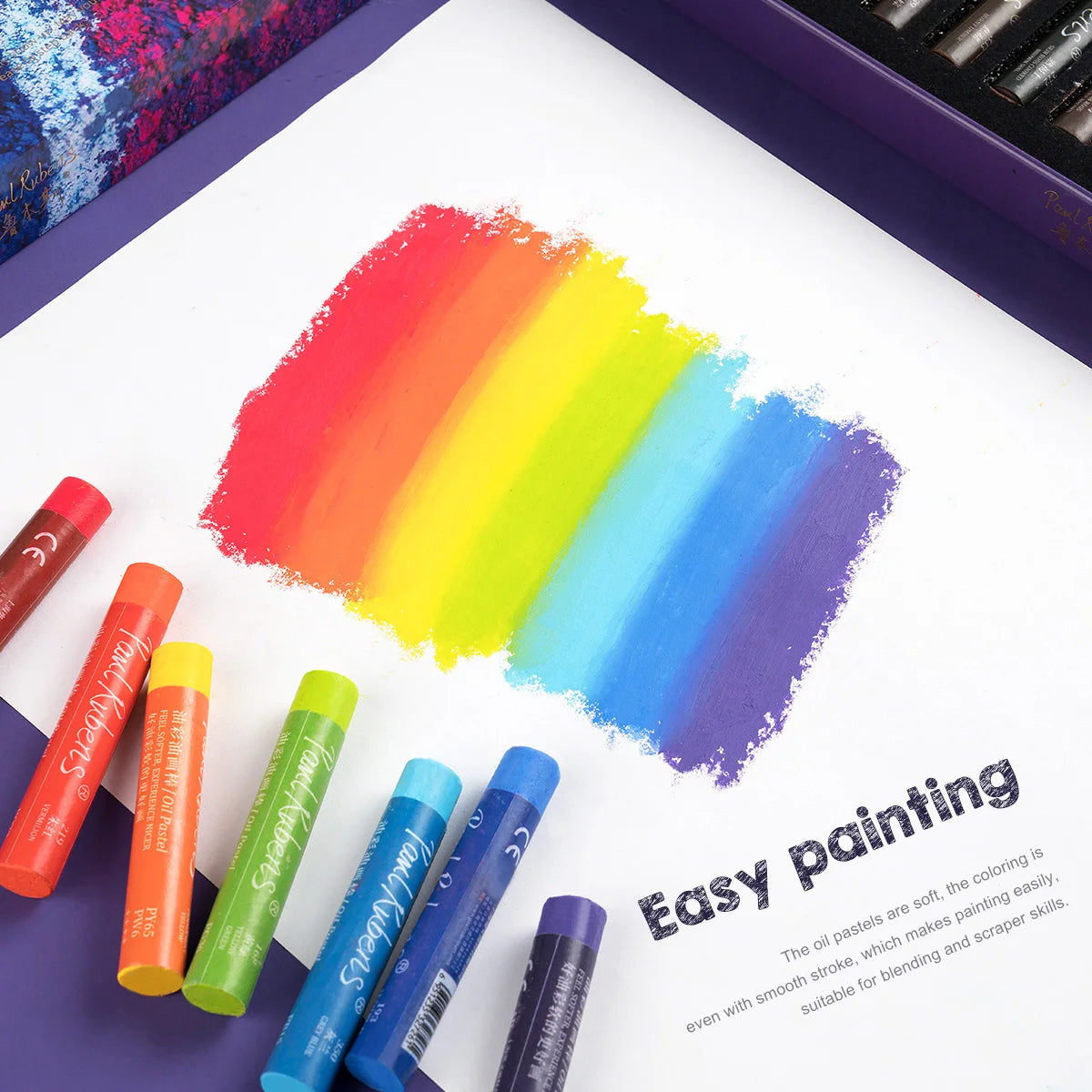 Paul Rubens Oil Pastels Professional Soft Oil Pastels for Artists, Beginners, Students, Kids Art Supplies    Home Decor Supply | Online Retail | ShoreShopper.com