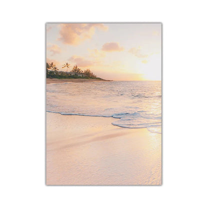 Natural Seascape Blue Sea Beach Landscape Posters and Prints Modern Canvas Painting Wall Art Picture for Living Room Pintura    Your Coastal Marketplace | Shoreshopper.com