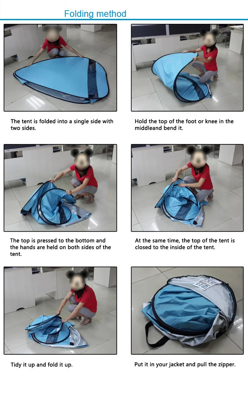 Hot Sale Quick Automatic Beach Tent Outdoor Beach Shade Sun Shelter Tent UPF50+ Portable Beach Canopy For Camping Fishing    Your Coastal Marketplace | Shoreshopper.com