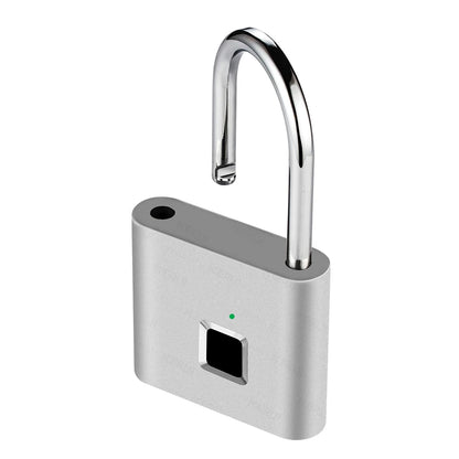KERUI Smart Fingerprint Padlock Waterproof Fingerprint Keyless Door Lock Type C Rechargeable Security Padlock for House - ShoreCo.Shop