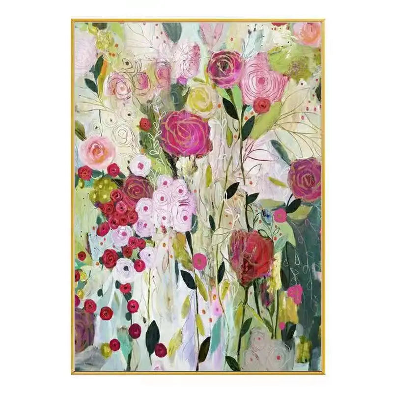 GATYZTORY 60*120cm diy paint by number for adults flower Painting by numbers home decor artwork    Home Decor Supply | Online Retail | ShoreShopper.com