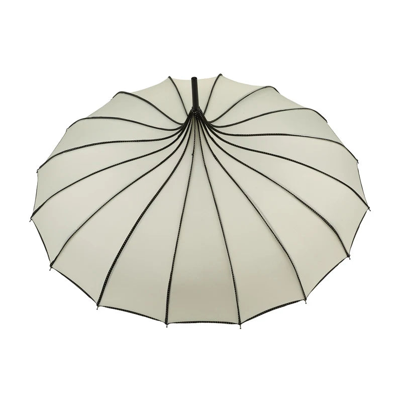 Windproof Folding Umbrella, UV Protective, Travel Umbrella, Wedding Party Fashion, Vintage Pagoda Umbrella    Your Coastal Marketplace | Shoreshopper.com