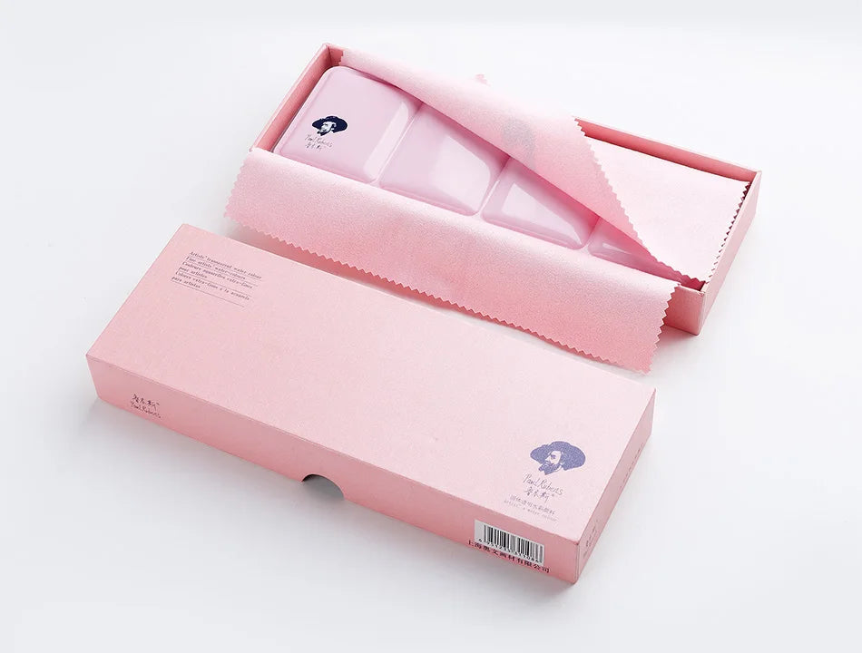 Original Paul Rubens 12/24/48 Pearlescent Watercolor Paint Set Portable Pink Box with Palette Flash Watercolor Paint    Home Decor Supply | Online Retail | ShoreShopper.com