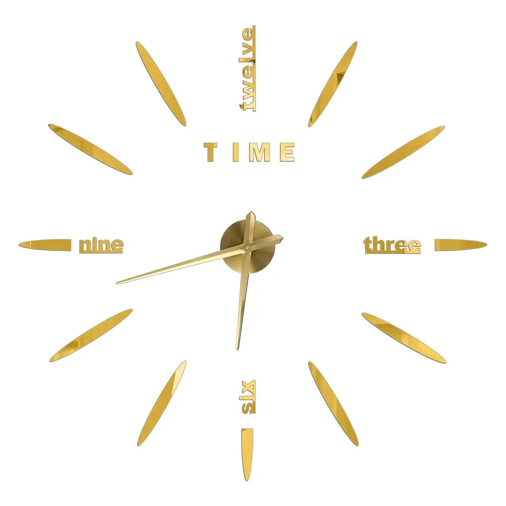 2D/3D Large Roman Numeral Acrylic Mirror Wall Clock Sticker Fashion DIY Quartz Clocks Watch Home Decoration Living Room Stickers    Home Decor Supply | Online Retail | ShoreShopper.com