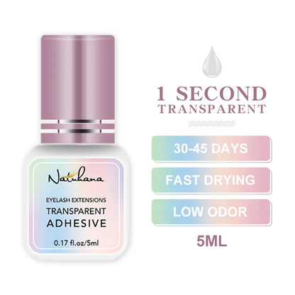 Professional 5ml 0.3S 0.5S 1S 2S 3S Eyelash Glue Fast Drying Strong False Eye Lash Extension Glue Adhesive - ShoreCo.Shop