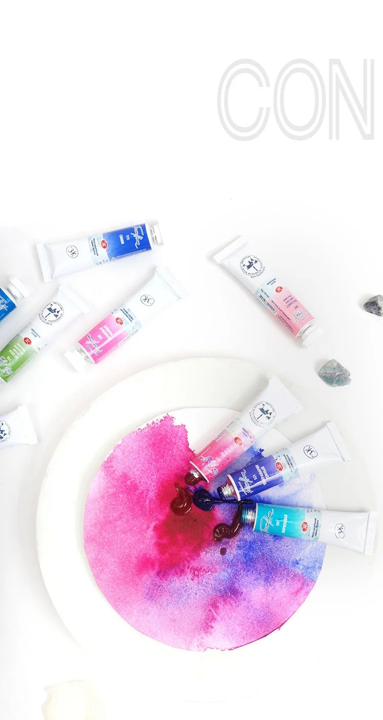Russian white night watercolor paint 10ml Watercolor painting acuarelas palette art supplies    Home Decor Supply | Online Retail | ShoreShopper.com