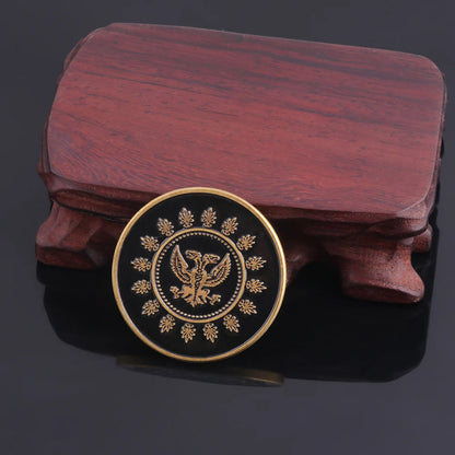 Big Size John Wick 4 Blood Oath Marker Coin Keychain Gold and Adjudicator Coin Metal Prop Accessories Collection Gift - ShoreCo.Shop
