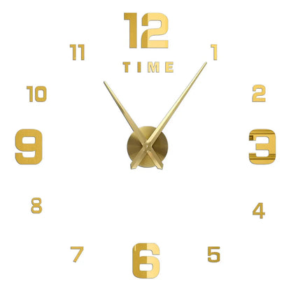 2D/3D Large Roman Numeral Acrylic Mirror Wall Clock Sticker Fashion DIY Quartz Clocks Watch Home Decoration Living Room Stickers    Home Decor Supply | Online Retail | ShoreShopper.com