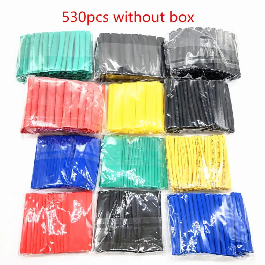 127-750pcs Heat-shrink Tubing Thermoresistant Tube Heat Shrink Wrapping Kit Electrical Connection Wire Cable Insulation Sleeving    Home Decor Supply | Online Retail | ShoreShopper.com