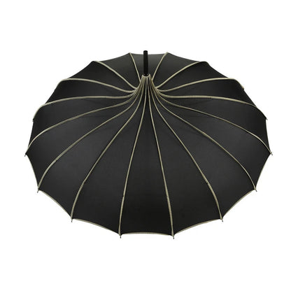 Windproof Folding Umbrella, UV Protective, Travel Umbrella, Wedding Party Fashion, Vintage Pagoda Umbrella    Your Coastal Marketplace | Shoreshopper.com