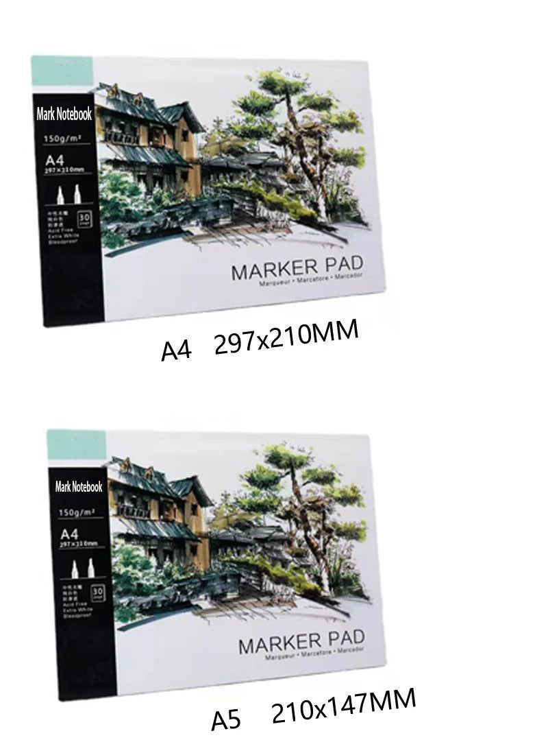 30 Sheets 1 Pieces A5 Paper Sketch Book Student Art Painting Sketch Watercolor Book Graffiti Sketchbook Art Supplies    Home Decor Supply | Online Retail | ShoreShopper.com