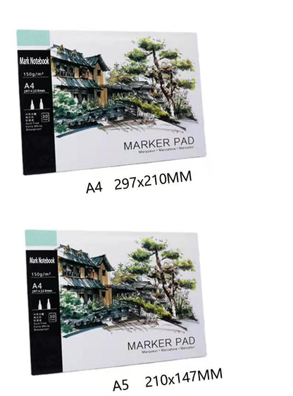 30 Sheets 1 Pieces A5 Paper Sketch Book Student Art Painting Sketch Watercolor Book Graffiti Sketchbook Art Supplies    Home Decor Supply | Online Retail | ShoreShopper.com