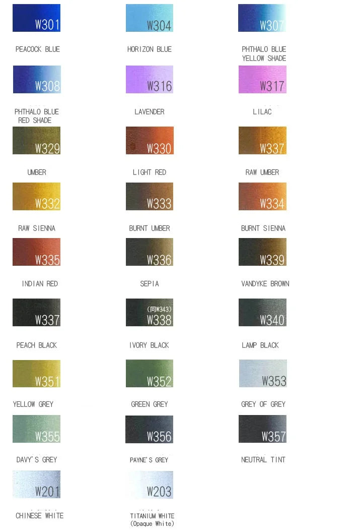 Japanese Holbein Watercolor Paint Artist Grade 15ml Acuarelasr  Art supplies    Home Decor Supply | Online Retail | ShoreShopper.com