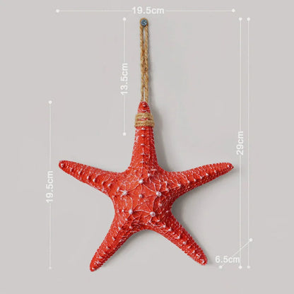 Conch Starfish Beach Decor Nautical Home Bedroom Living Room Hanging Vase Creative Background Wall Decoration Seashells    Your Coastal Marketplace | Shoreshopper.com