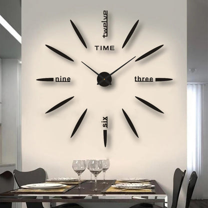 2D/3D Large Roman Numeral Acrylic Mirror Wall Clock Sticker Fashion DIY Quartz Clocks Watch Home Decoration Living Room Stickers    Home Decor Supply | Online Retail | ShoreShopper.com