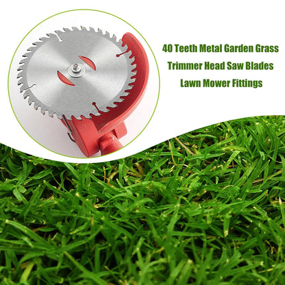 150 mm 40 Teeth Metal Grass Trimmer Heads Blade Replacement Weed Eater Saw Blade Lawn Mower Fit Accessory for Garden Power Tool    Home Decor Supply | Online Retail | ShoreShopper.com