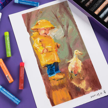 Paul Rubens Oil Pastels Professional Soft Oil Pastels for Artists, Beginners, Students, Kids Art Supplies    Home Decor Supply | Online Retail | ShoreShopper.com