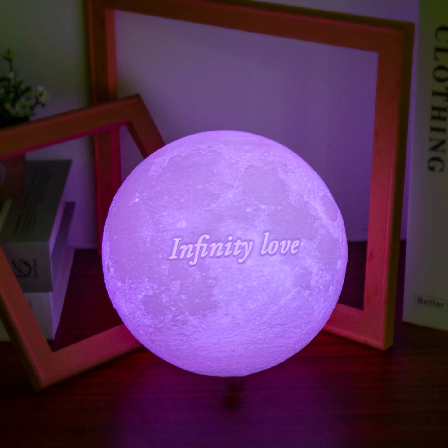3D Printing Moon Lamp Personalized Photo Text Customized USB Night Light Birthday Mother Day Valentine's Christmas Lunar Gift - ShoreCo.Shop