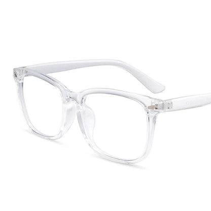 Fashion unisex Square glasses plain glasses full frame glasses for men and women radiation protection Optical glasses - ShoreCo.Shop