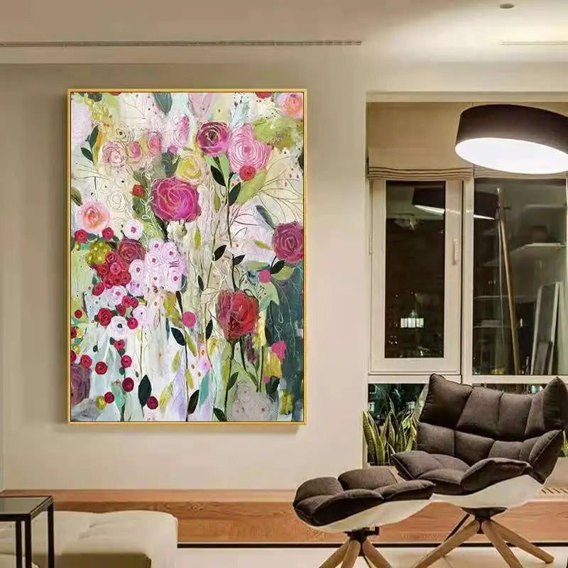 GATYZTORY 60*120cm diy paint by number for adults flower Painting by numbers home decor artwork    Home Decor Supply | Online Retail | ShoreShopper.com