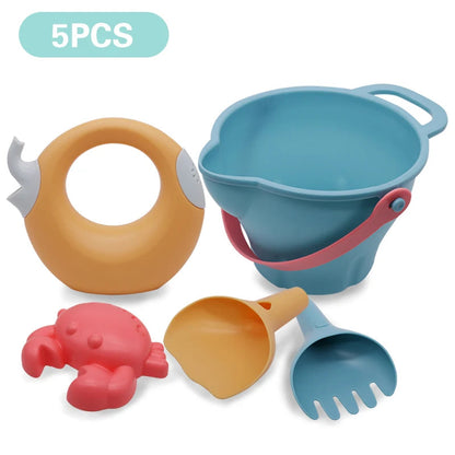 Beach Toys for Kids Gifts 5-17pcs Baby Beach Game Toys Children Sandbox Set Kit Summer Toys for Beach Play Sand Water Play Cart    Your Coastal Marketplace | Shoreshopper.com