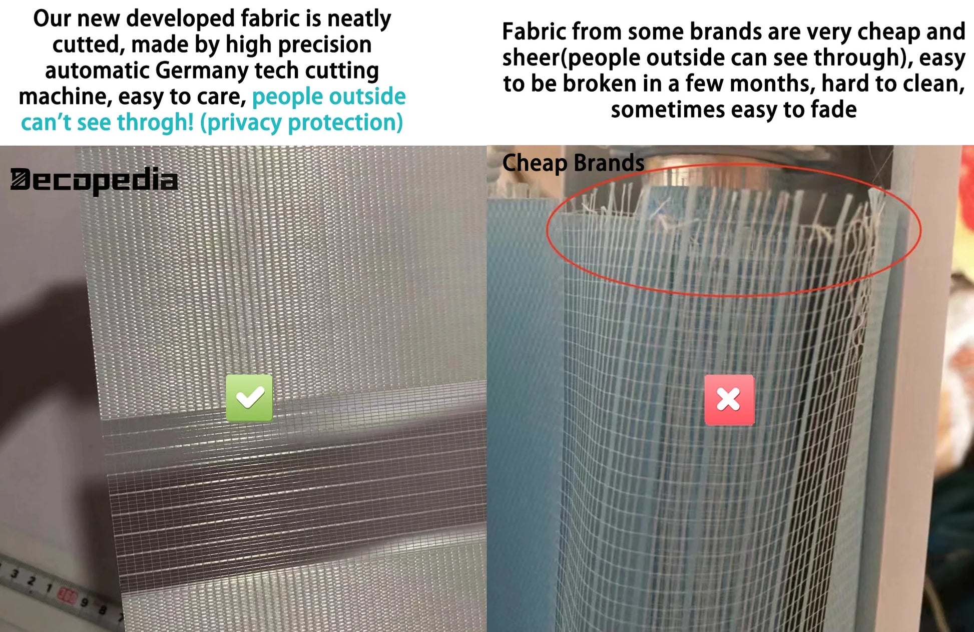 Decopedia Custom Made Zebra Blinds for Windows Motorized Roller Blinds Blackout Day and Night Window Blinds for Sliding Door - ShoreCo.Shop