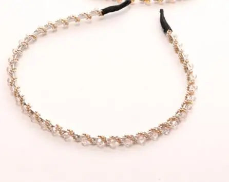 Headwear Fashion Women Hair Hoop Ladies Crystal Rhinestone Pearl Hairband Headband Head Piece Hair Band Accessories    Your Coastal Marketplace | Shoreshopper.com
