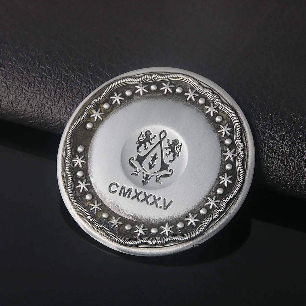 Big Size John Wick 4 Blood Oath Marker Coin Keychain Gold and Adjudicator Coin Metal Prop Accessories Collection Gift - ShoreCo.Shop