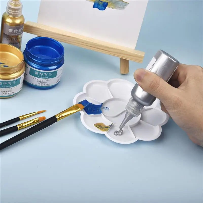 New 60ml Gold Paint Metallic Acrylic Paint,Waterproof Not Faded For Statuary Coloring DIY Hand Clothes Painted Graffiti Pigments    Home Decor Supply | Online Retail | ShoreShopper.com