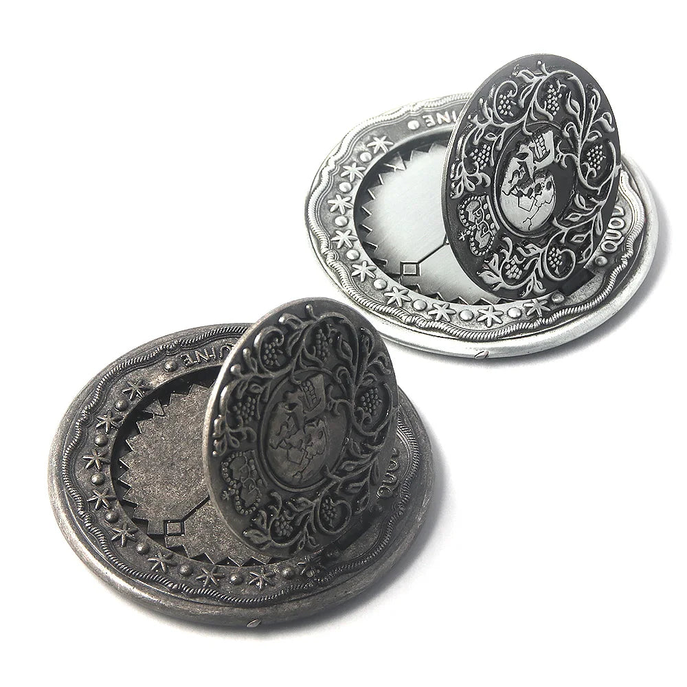 Big Size John Wick 4 Blood Oath Marker Coin Keychain Gold and Adjudicator Coin Metal Prop Accessories Collection Gift - ShoreCo.Shop