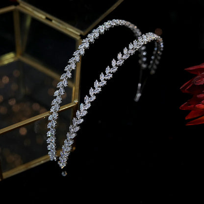 ASNORA New CZ Soft Headwear Headband Wedding Bridal Headwear Dress Headwear Tiaras Party Prom Headband Hair Accessories A01034    Your Coastal Marketplace | Shoreshopper.com