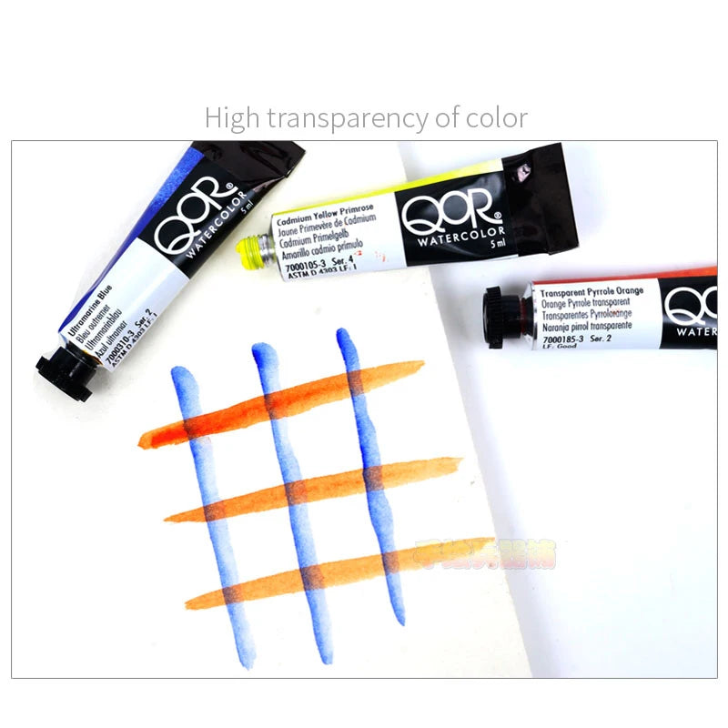 US QOR Artistic Watercolor Paints Set Tin box Pigment Solid Paint Set Palette High Concentration for Artist Painting Drawing    Home Decor Supply | Online Retail | ShoreShopper.com