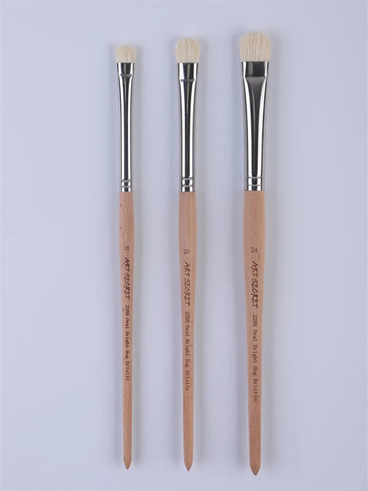 ArtSecret New Arrival 2288 24/Set Oil And Acrylic Painting Brush Hog Bristle Straw Mat Pouch&Canvas Pocket Artist Art Supplies    Home Decor Supply | Online Retail | ShoreShopper.com
