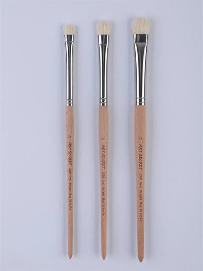 ArtSecret New Arrival 2288 24/Set Oil And Acrylic Painting Brush Hog Bristle Straw Mat Pouch&Canvas Pocket Artist Art Supplies    Home Decor Supply | Online Retail | ShoreShopper.com