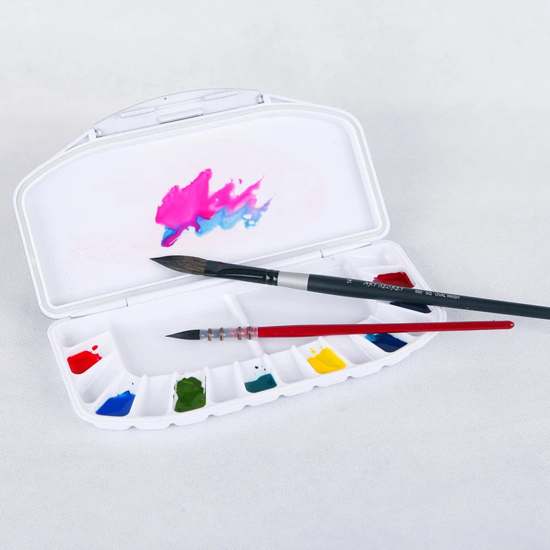 ArtSecret WCS-16 High Quality 16 Wells Watercolor Acrylic Color Pallette For Watercolor Painting Art Tools Supplies    Home Decor Supply | Online Retail | ShoreShopper.com