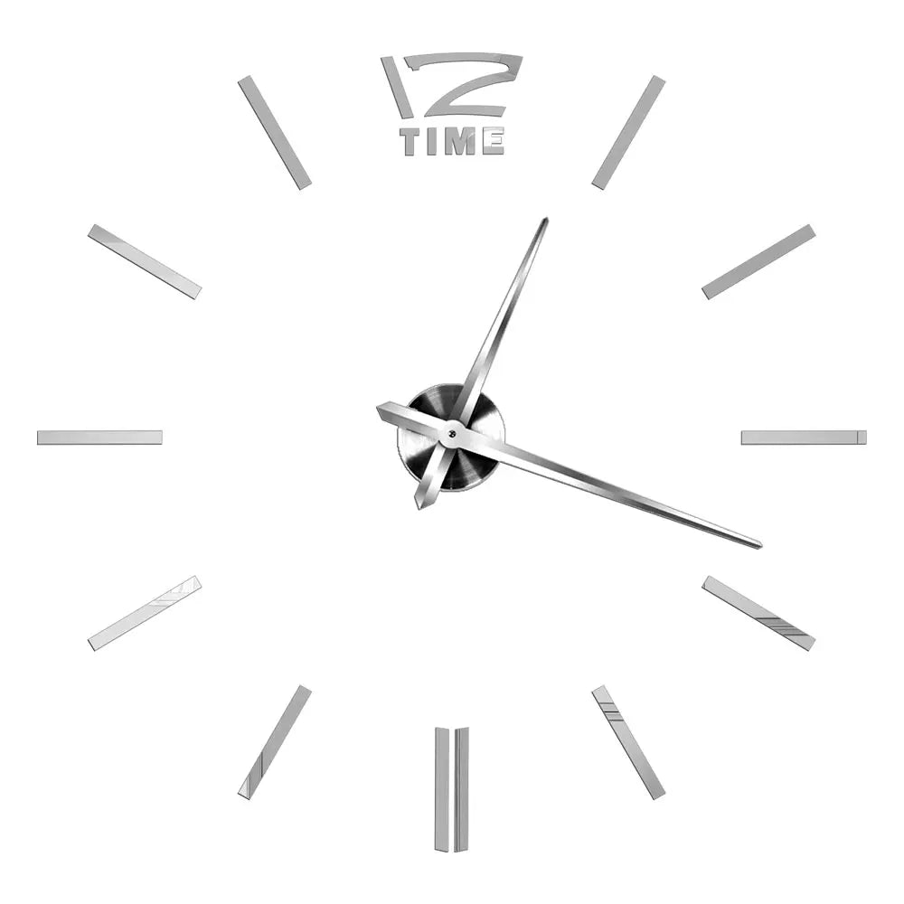 2D/3D Large Roman Numeral Acrylic Mirror Wall Clock Sticker Fashion DIY Quartz Clocks Watch Home Decoration Living Room Stickers    Home Decor Supply | Online Retail | ShoreShopper.com