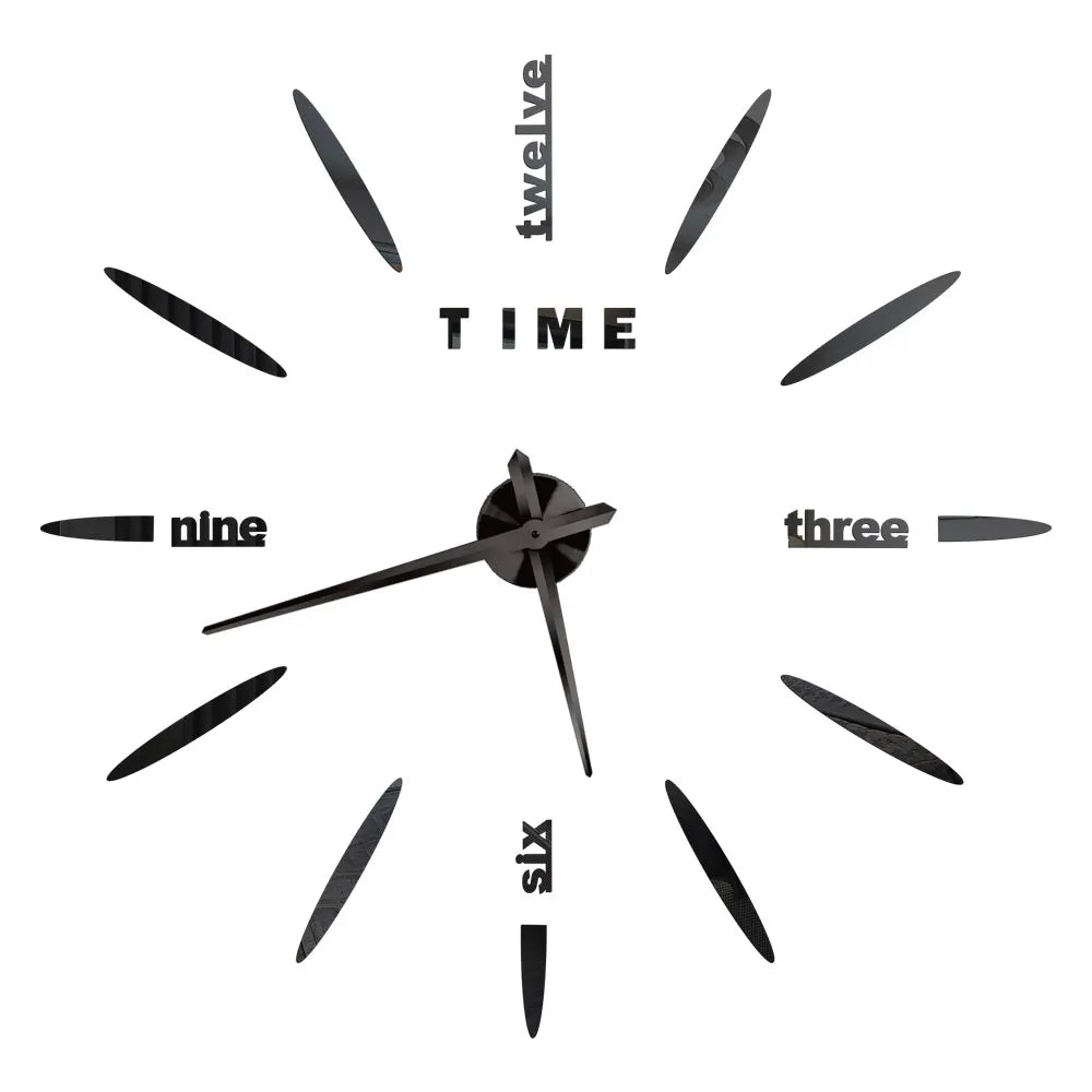 2D/3D Large Roman Numeral Acrylic Mirror Wall Clock Sticker Fashion DIY Quartz Clocks Watch Home Decoration Living Room Stickers    Home Decor Supply | Online Retail | ShoreShopper.com