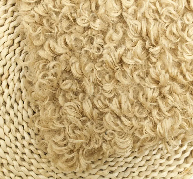 Curly faux fur blanket for baby photography props,basket cushion filler,baby photography shoot blanket photo props(50*80 cm)    Your Coastal Marketplace | Shoreshopper.com
