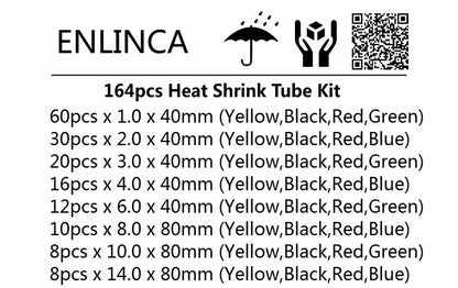 127-750pcs Heat-shrink Tubing Thermoresistant Tube Heat Shrink Wrapping Kit Electrical Connection Wire Cable Insulation Sleeving    Home Decor Supply | Online Retail | ShoreShopper.com