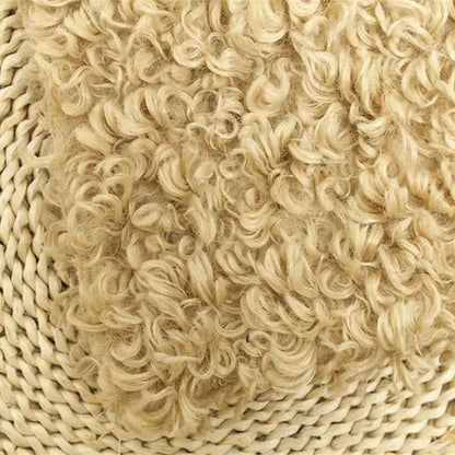 Curly faux fur blanket for baby photography props,basket cushion filler,baby photography shoot blanket photo props(50*80 cm)