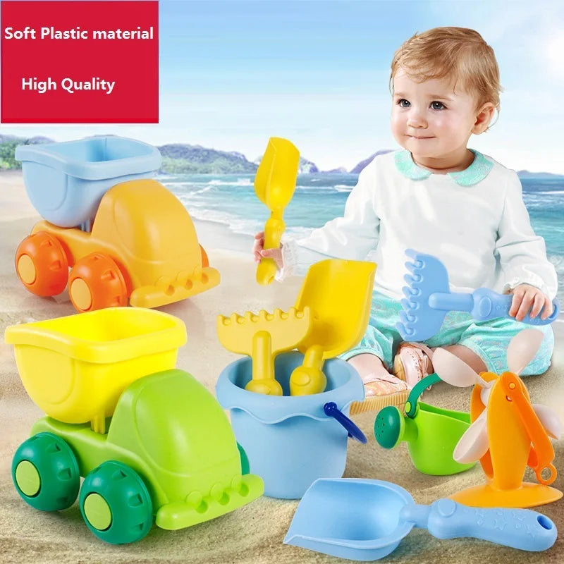 Beach Toys for Kids Summer Children Sand Water Beach Play Toys TPE Beach Castle Bucket Spade Shovel Rake Water Tool    Your Coastal Marketplace | Shoreshopper.com
