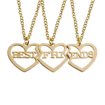 New Best Friends Necklace For Women Girls Broken Heart Puzzle Musical Note Pendant Necklaces BFF Friendship Forever Jewelry Gift