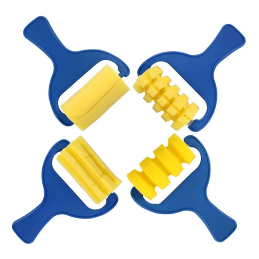 graffiti tool roller, sponge brush painting, Child DIY seal 4 sets of preschool art supplies Doodle Drawing intelligence Toy    Home Decor Supply | Online Retail | ShoreShopper.com