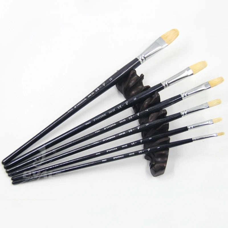 6pcs/Set pig's bristles oil paint brush artists gouache acrylic paints paintbrush art supplies dotting pen art brush stationery    Home Decor Supply | Online Retail | ShoreShopper.com