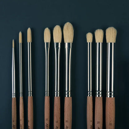 ArtSecret New Arrival 2288 24/Set Oil And Acrylic Painting Brush Hog Bristle Straw Mat Pouch&Canvas Pocket Artist Art Supplies    Home Decor Supply | Online Retail | ShoreShopper.com