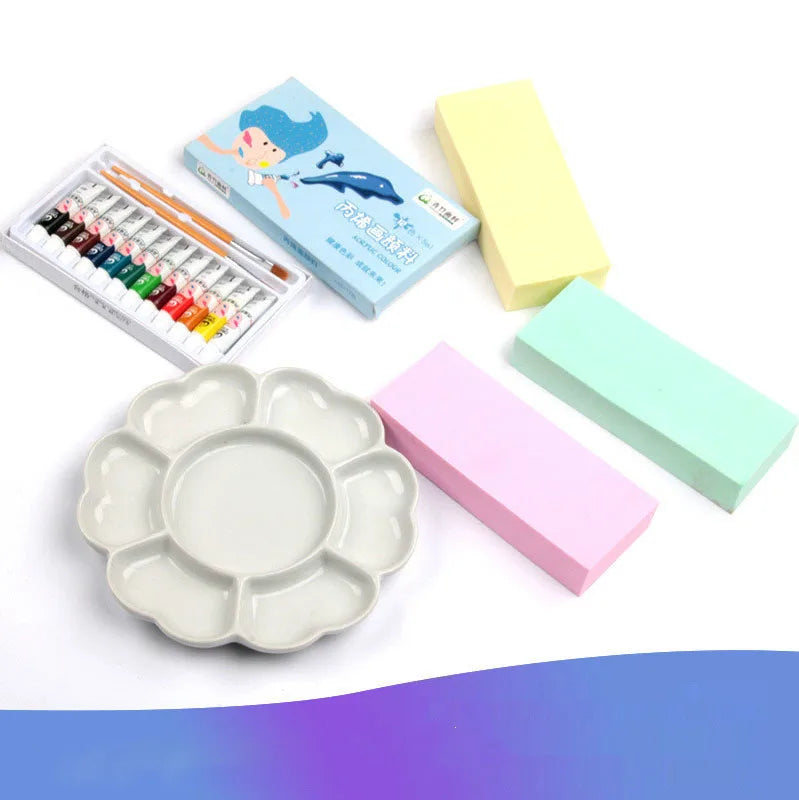 1 pcs Art supplies gouache watercolor sponge absorbent sponge brush Strong water absorption pigment sponge Color random send    Home Decor Supply | Online Retail | ShoreShopper.com