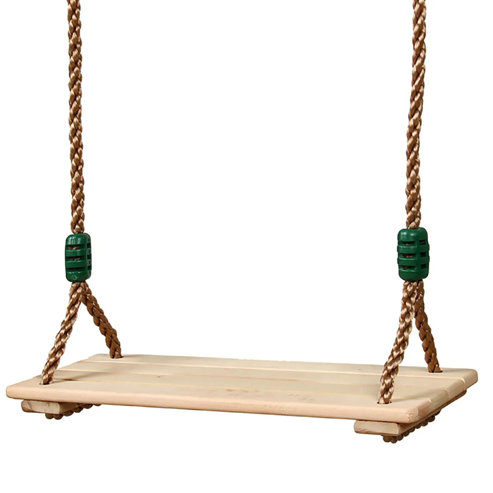 High-Quality Polished Four-Board Anti-Corrosion Wood Swing Outdoor Indoor Pastoral Wooden Swing for Adults Children    Home Decor Supply | Online Retail | ShoreShopper.com